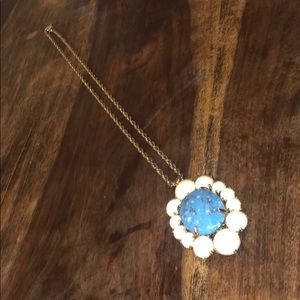 Ann Taylor long Statement Necklace